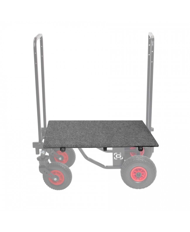Gator Frameworks GFW-UTL-CART-LD Piano inferiore per carrelli utility con superficie piana antiscivolo Carrelli