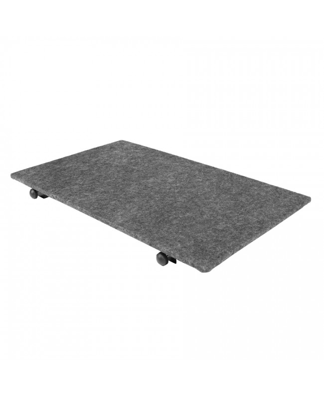 Gator Frameworks GFW-UTL-CART-LD Piano inferiore per carrelli utility con superficie piana antiscivolo Trolley