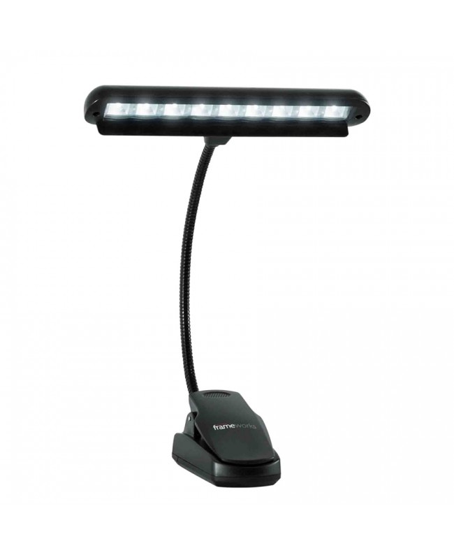 Gator Frameworks GFW-MUS-LED - Lampada LED per leggii musicali Lampade