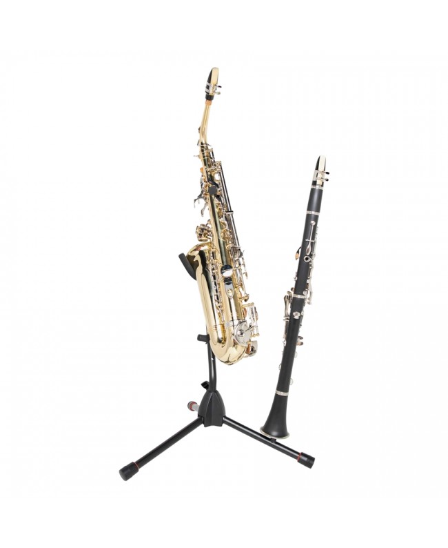 Gator Frameworks GFW-BNO-SAXFLU Supporto a treppiede per sax alto/tenore con attacco per clarinetto o flauto Altri strumenti