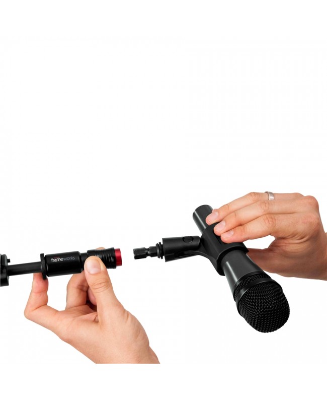 Gator Frameworks GFW-MIC-QRTOP - Adattatore con sgancio rapido per microfono Accessori