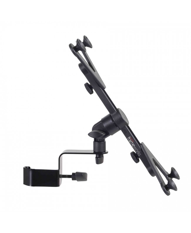 Gator Frameworks GFW-TABLET1000 Supporto universale per tablet e iPad con sistema a morsetto Supporti per Tablet