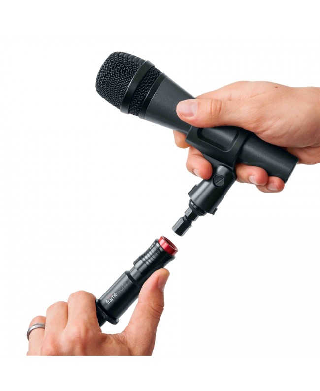 Gator Frameworks GFW-MIC-QRTOP - Schnellwechseladapter für Mikrofon Zubehör