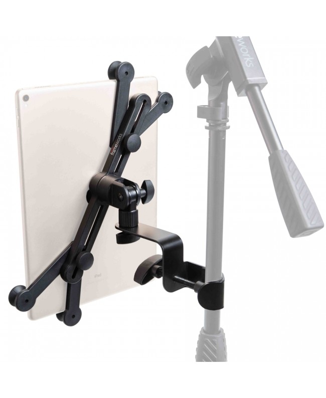 Gator Frameworks GFW-TABLET1000 Supporto universale per tablet e iPad con sistema a morsetto Supporti per Tablet