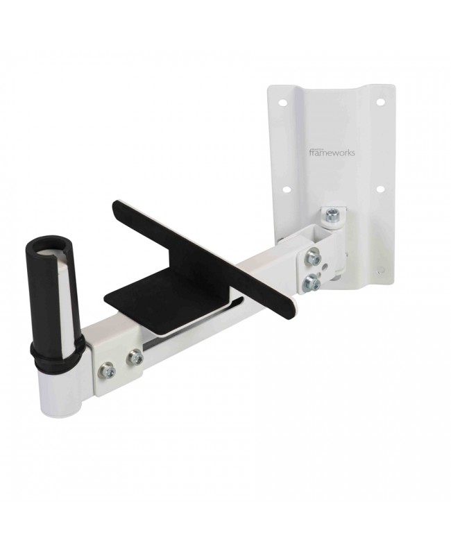 Gator Frameworks GFWSPKWM100W - Frameworks Wall Mount Speaker Stand - White Supporti a muro