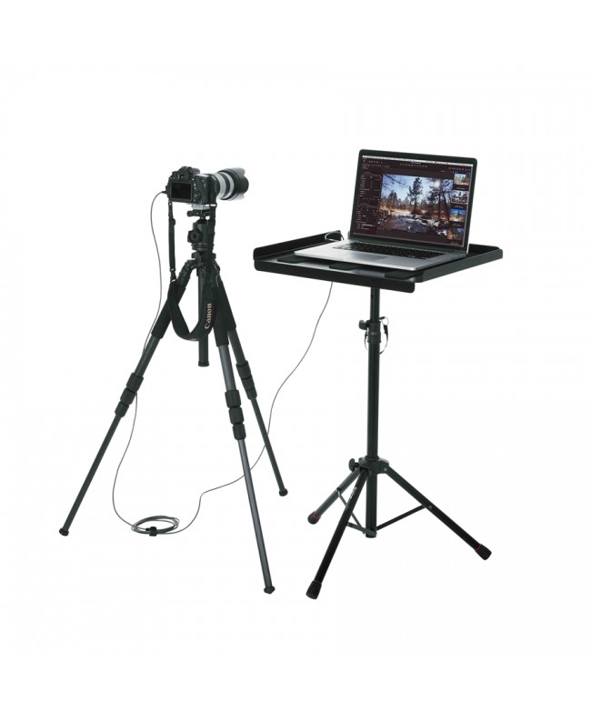 Gator Frameworks GFW-UTL-MEDIATRAY1 Compact adjustable stand with tray Miscellaneous