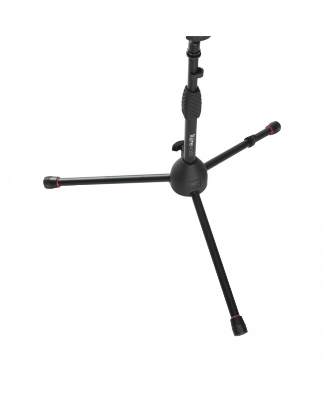 Gator Frameworks GFW-MIC-2621 Microphone stand for bass drum and amplifiers with tripod base and telescoping arm Floor Stands
