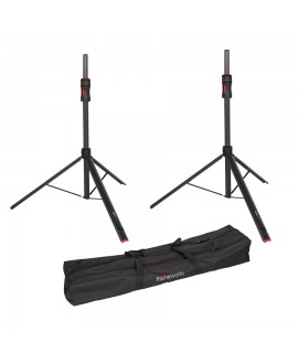 Gator Frameworks GFW-ID-SPKRSET Coppia di supporti per altoparlanti regolabili con pistone di sollevamento Stative für Lautsp...