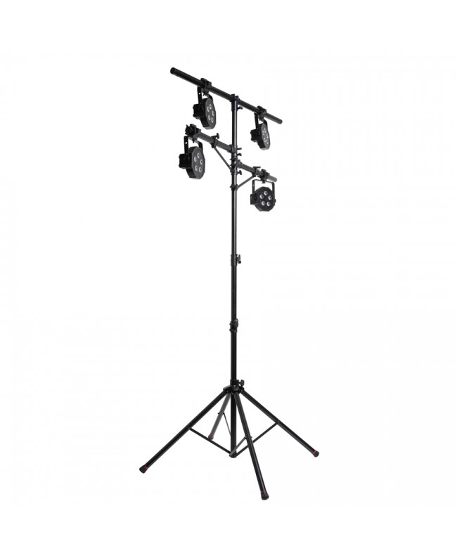 Gator Frameworks GFW-LIGHT-LS2000 Supporto per luci stile albero con base a quattro gambe Supporti per luci