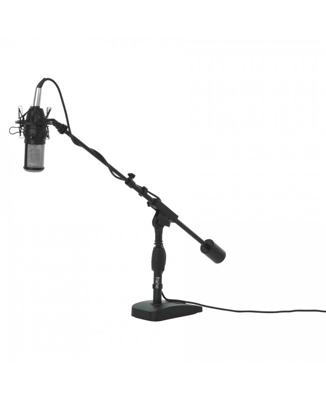Gator Frameworks GFW-MIC-0822 Microphone stand with telescoping pole for desktops and instruments Floor Stands