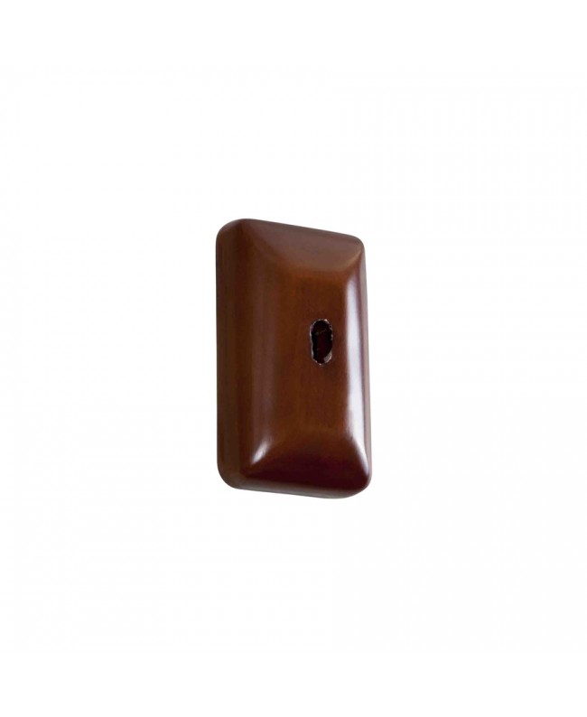 Gator Frameworks GFW-GTR-HNGRMHG Supporto a muro per chitarra con piastra mogano Supporti a muro