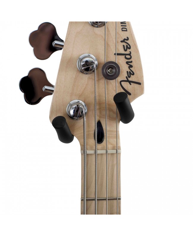 Gator Frameworks GFW-GTR-HNGRMHG Supporto a muro per chitarra con piastra mogano Supporti a muro