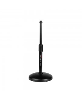 Gator Frameworks GFW-MIC-0501 Desktop microphone stand with round base Table Stands