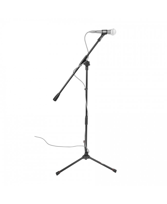 Gator Frameworks GFW-MIC-1500 Asta microfonica con boom fisso e base treppiede Floor Stands