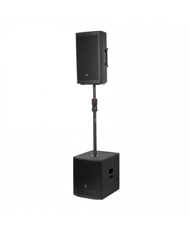 Gator Frameworks GFW-ID-SPKR-SP Palo singolo regolabile per subwoofer con pistone di sollevamento Supporti per casse