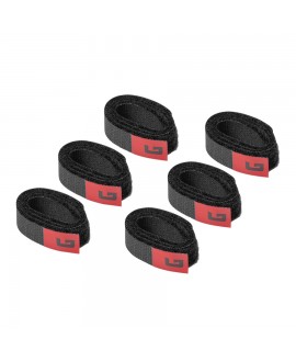 Gator Frameworks GFW-ID-CTCABLEWRAP-6PK Set di sei fascette in velcro per gestione cavi su supporti ID Series Creator Tree Mi...