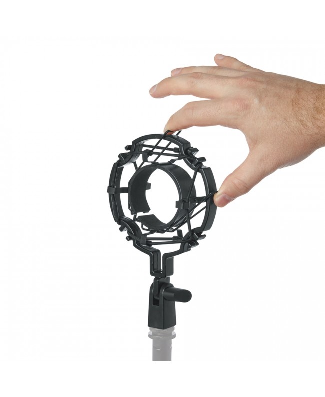 Gator Frameworks GFW-MIC-SM5560 Shockmount universale per microfoni studio 55-60 mm Sospensioni elastici
