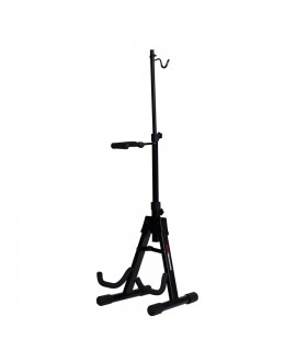 Gator Frameworks GFW-BNO-VLNVLA Folding violin and viola stand with steel frame and bow hook Other Instruments