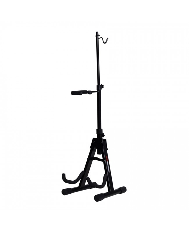 Gator Frameworks GFW-BNO-VLNVLA Supporto pieghevole per violino e viola con struttura in acciaio e gancio per archetto Altri ...