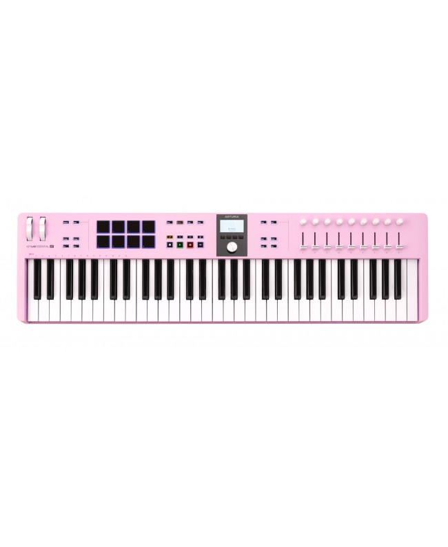 Arturia KeyLAB Essential 61 3 RoseQuartz Master Keyboards MIDI