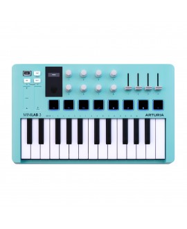 Arturia MiniLab 3 Aquamarine MIDI Master Keyboards