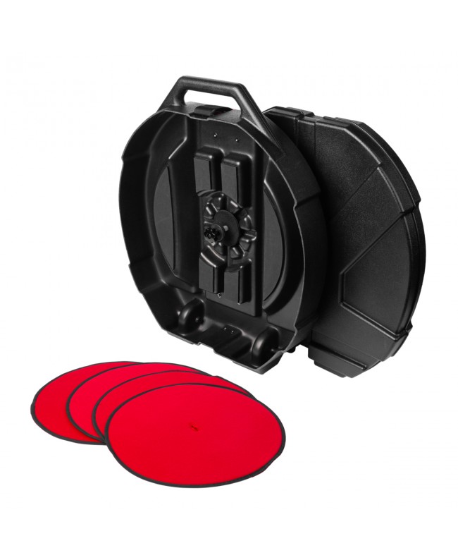 Gator Cases GPCCYM24W Plattenkoffer 24 mit Rollen Koffer & Taschen für Instrumente