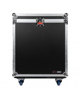 Gator Cases G-TOURQU6 Flight Case Mixer Allen & Heath Qu-6 e Qu-6D Doghouse Mixer Cases