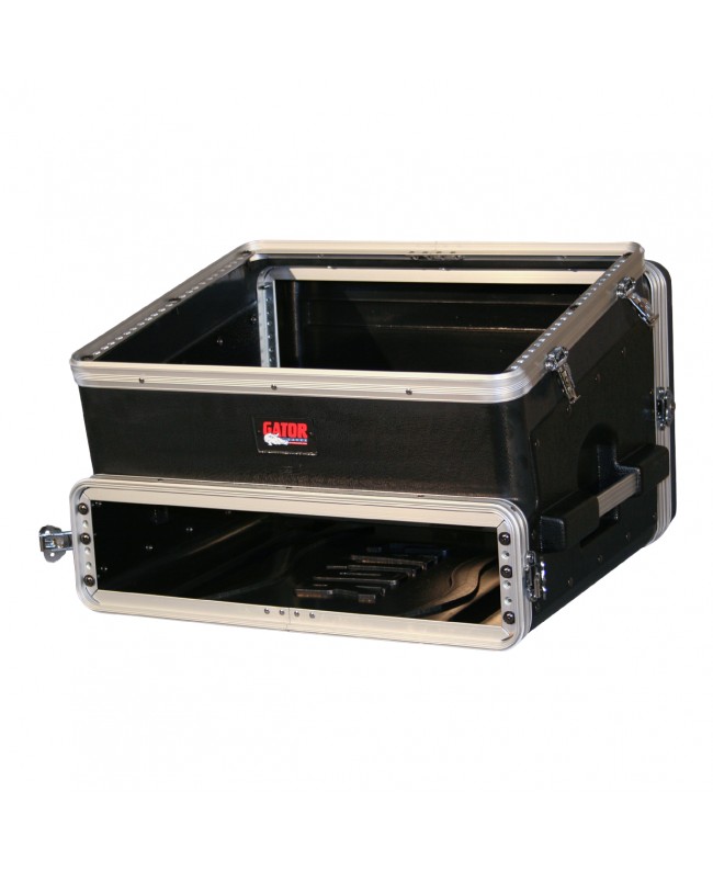 Gator Cases GRC-8X2 Audio-Konsolen-Rack-Gehäuse 8 HE oben, 2 HE seitlich 19" Rack