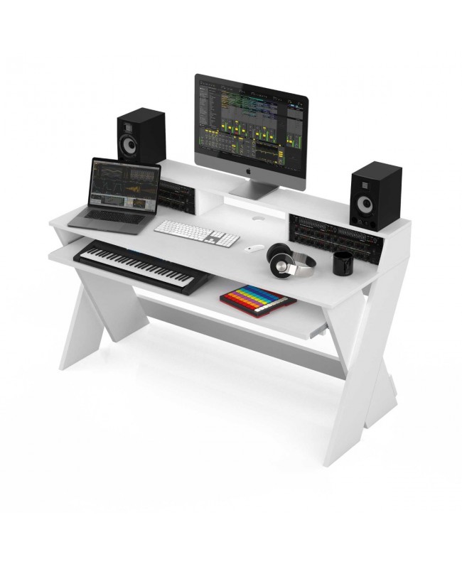 GLORIOUS Sound Desk Pro White Mobili da Studio