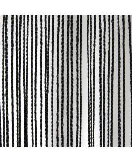 WENTEX String Curtain Black, 220 gram/m² 4m, Black