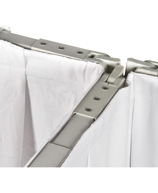 WENTEX P and D Curtain MGS 175 g/m² White - 330 x 500 cm (W x H) - pleated