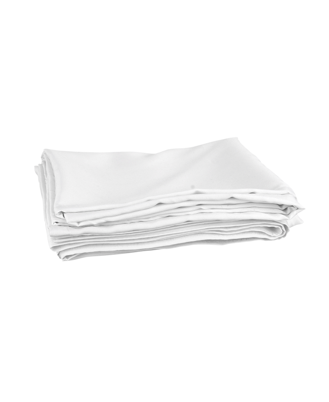 WENTEX P and D Curtain MGS 175 g/m² White - 330 x 500 cm (W x H) - pleated