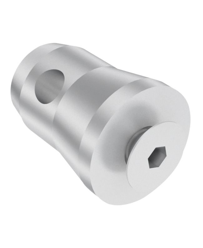 MILOS Half Connector Male M10 P ( Ø 29,8 mm compatible) Truss Accessories