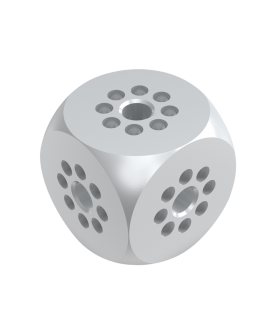 MILOS Single Tube Cube Cube UNI - without half connectors Traversenzubehör