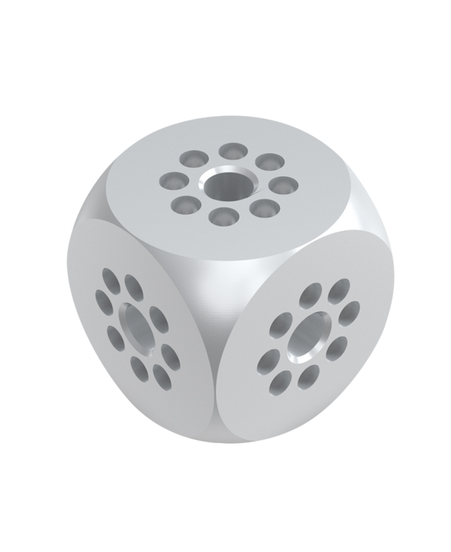 MILOS Single Tube Cube Cube UNI - without half Connectors Accessori per tralicci