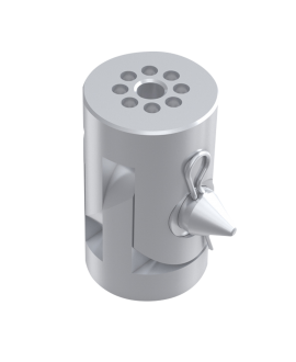 MILOS Single Tube Hinge Hinge UNI - without half connectors Accessori per tralicci