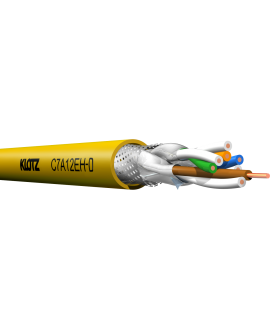 KLOTZ C7A12EH-D | 100 m CAT Kabel