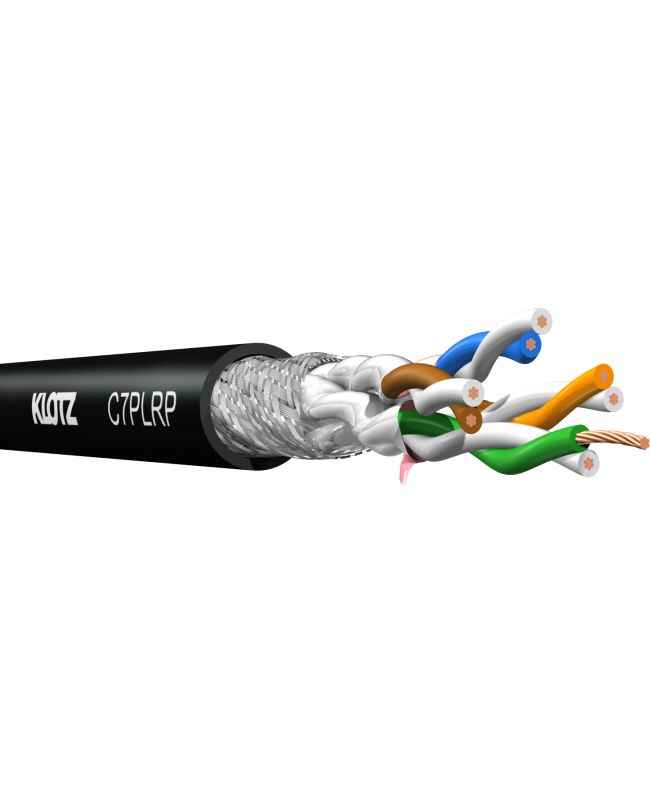 KLOTZ C7PLRP | 100 m CAT Cables