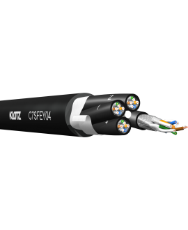 KLOTZ C7SFEY04 | 100 m Cavi CAT