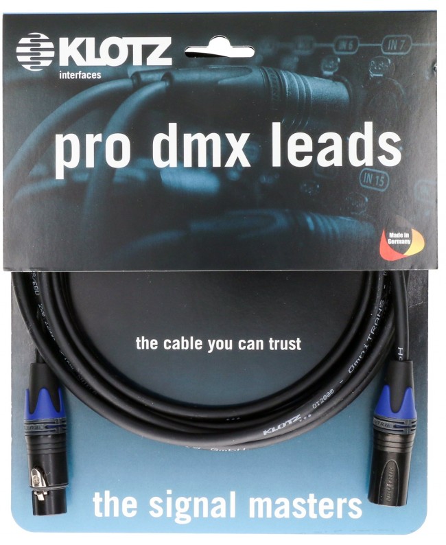 KLOTZ LX2-3X2N2-05.0 Cavi DMX