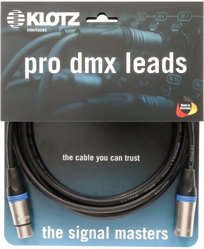 KLOTZ LX2-5X1K2-03.0 DMX Cables