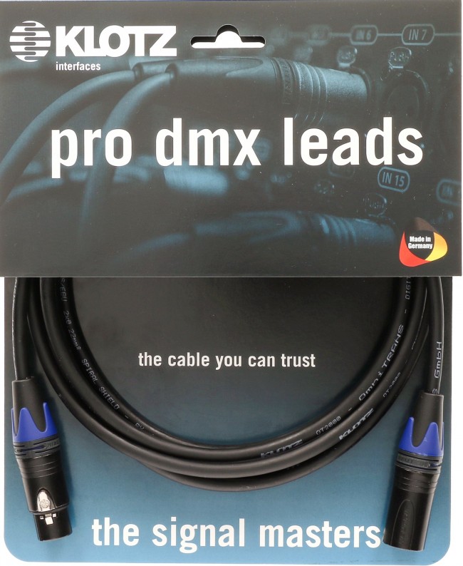 KLOTZ LX2-5X2N2-10.0 DMX Cables