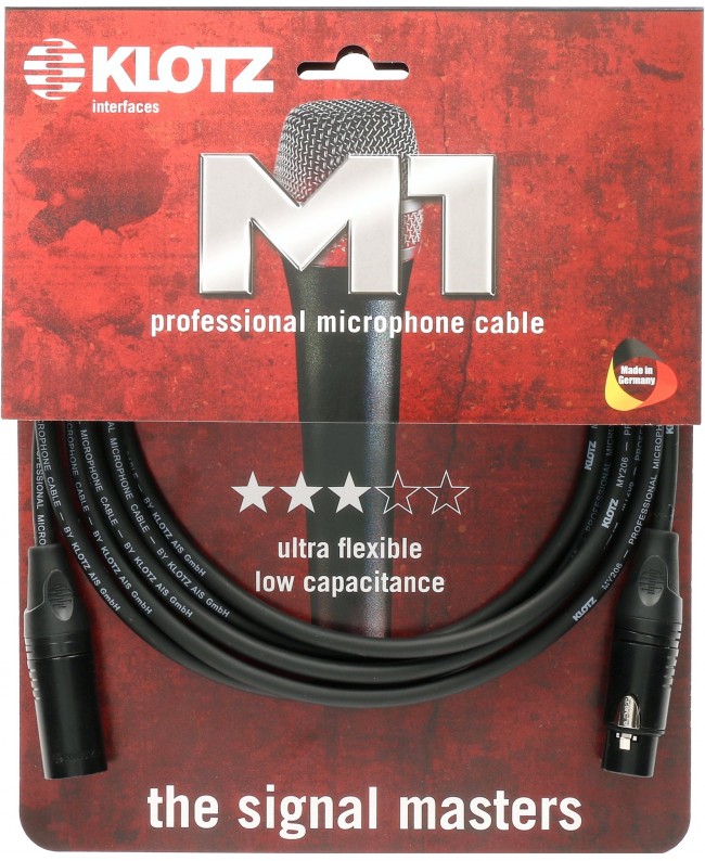 KLOTZ M1KB1FM1500 XLR Microphone Cables