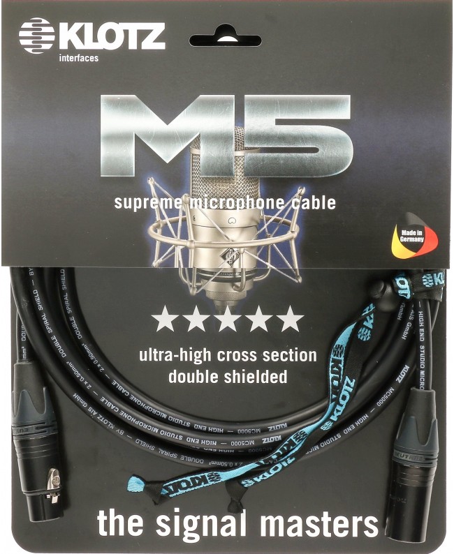 KLOTZ M5FM05 XLR Mikrofonkabel
