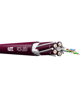KLOTZ RC5-LB5V | 100 m CAT Kabel