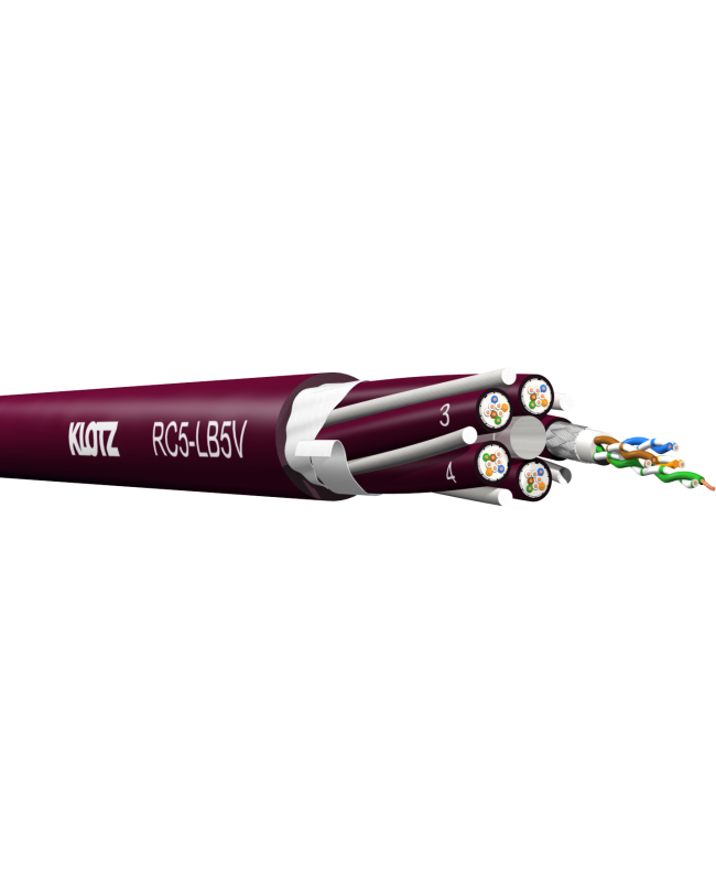 KLOTZ RC5-LB5V | 200 m Cavi CAT