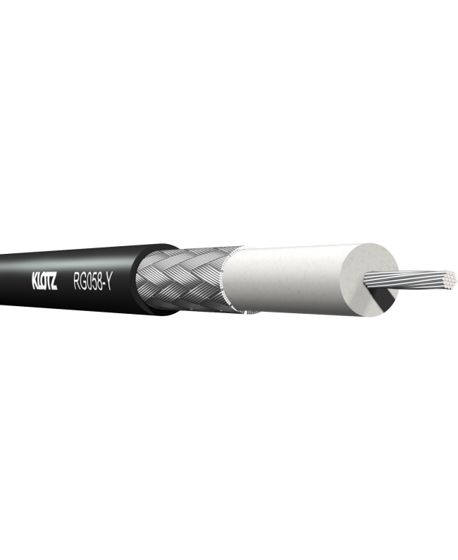 KLOTZ RG058-Y | 100 m 50Ω Cables