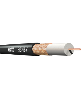KLOTZ RG059-Y | 1 m 75Ω Kabel