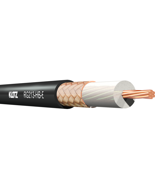 KLOTZ RG213-HB-E | 300 m 50Ω Cables
