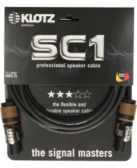 KLOTZ SC1-L2FF0200 speakON & EP5